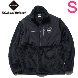 送料無料！新品 S F.C.R.B. POLARTEC FLEECE HYBRID HALF ZIP BLOUSON フリース ブルゾン■F.C.Real Bristol ブリストルFCRBジャケット24AW