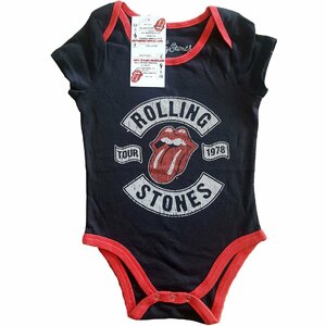 ★ローリング ストーンズ ロンパース Rolling Stones US TOUR 1978 正規品 18ヶ月 ベビー服
