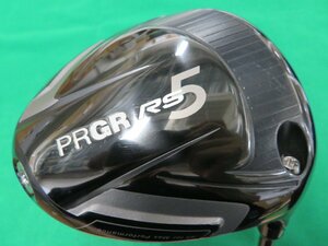 【中古・ジャンク品】PRGR　プロギア　2020　RS (RS-5シリーズ)　ドライバー（9.5°）【S／M-43】ディアマナ for PRGR　HC付き、レンチ無し