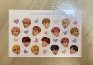 BTS LoveYourself 結 Answer ステッカー 