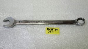 ハゼット 600-19 HAZET コンビネーションレンチ 19mm ノンクレーム ノンリターン