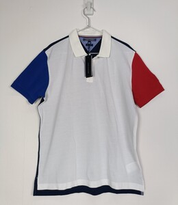 TOMMY HILFIGER ポロシャツ【Lサイズ T175〜T185】【新品未使用タグ付】3000円スタート