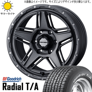 215/70R15 サマータイヤホイールセット ジムニーシエラ JB74 (BFGoodrich Radial TA & MUDVANCE07 5穴 139.7)