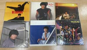 【5674】近藤真彦 レコードまとめ WINNING Thank 愛 You 嵐を呼ぶ男 ブルージーンズメモリー など 6枚 LP 邦楽 中古品 現状品 長期保管品