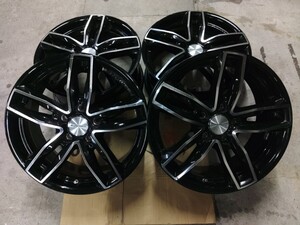 中古品!! VWゴルフトゥーランに取り付けられていたユーロテック製17インチアルミホイール4本セット OZ SPARCO BBS WORK フォルクスワーゲン