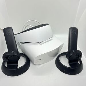 Dell Visor VR118 Mixed Reality バーチャルリアリティヘッドセット / 左右コントローラ (VRC100) / 動作未確認 ジャンク