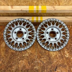 希少☆BBS☆RS174☆ディスクのみ☆16×7J+33☆114.3/5穴☆34穴ディスク☆2枚☆リバレル　リリップ　JDM