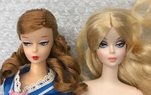 ※現状 当時物 MATTEL マテル社 Barbie バービー人形 2体セット 着せ替え人形 素体 グッズ