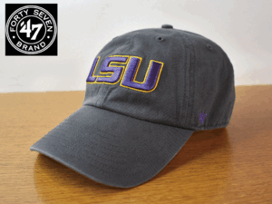 K655《未使用品》47 BRAND 47ブランド【フリーサイズ】Louisiana State University ルイジアナ州立大学 USカレッジ 野球帽 帽子 キャップ