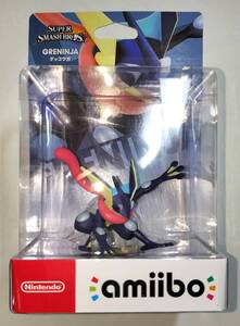 未開封新品 amiibo ゲッコウガ (大乱闘スマッシュブラザーズシリーズ) ポケットモンスター ニンテンドースイッチ アミーボ