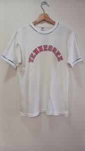 バータグ　チャンピオン　古着Tシャツ　/　70s80s　ビンテージ古着Tシャツ　カレッジ　Tシャツ　