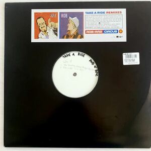 ROB n’ RAZ CIRCUS / TAKE A RIDE REMIXES // 12” euro R&B classic 90’s ground beat Newjack swing UK soul