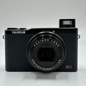 訳あり 美品 動作品 FUJIFILM 富士フィルム XQ1 デジタルカメラ ブラック 使用説明書 バッテリー ACアダプターあり 中古品 現状品