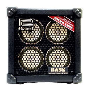 R0603★1円～【ROLAND】MICRO CUBE BASS RX・ベース アンプ N225・ バッテリー駆動対応・動作未確認