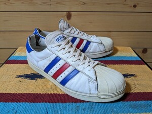 96年製！★ ビンテージ！　スーパースター　トリコ　白×トリコ　フィリピン製　検索　SUPERSTAR　オリジナル　フランス製　82 80s　