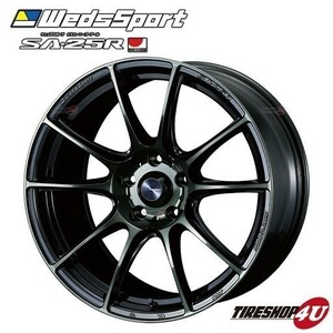 Weds Sport SA-25R SA25R 16インチ 16x7.0J 5/100 +48 WBC ウォースブラッククリアー 新品ホイール1本価格 送料無料