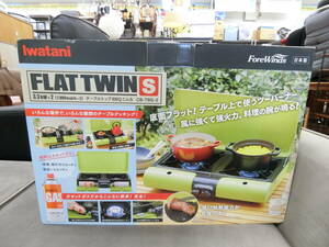 【新品】Iwatani イワタニ テーブルトップBBQ コンロ こんろ ツーバーナー 卓上 CB-TBG-2