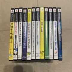 PS2 ソフト まとめ売り　12本セット　NARUTO 野球　プロレス　太鼓