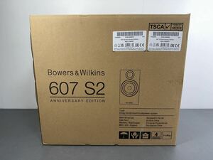 新品未使用■■ B&W スピーカー 607 S2 AE Anniversary Edition MR レッドチェリー デッドストック ゆうパック