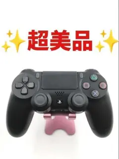 超美品 PS4 コントローラー DUALSHOCK4 純正 ブラック　d-98