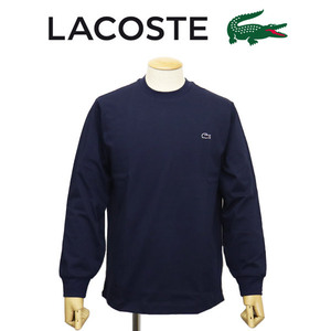 LACOSTE(ラコステ) TH5583-99 ベーシック ロングスリーブ Tシャツ 長袖 166ネイビー LC358 5-L