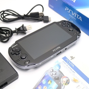 超美品 PCH-1000 PS VITA ブラック 即日発送 game SONY PlayStation Wi-Fi 本体 あすつく 土日祝発送OK