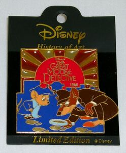 ディズニー Disney History of Art ピンバッジ THE GREAT MOUSE DETECTIVE