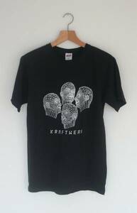 【新品】Kraftwerk Tシャツ Sサイズ テクノ バンド Bk シンセサイザー YMO クラフトワーク シルクスクリーンプリント