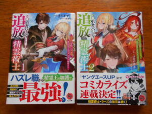 勇者パーティーを追放された精霊術士　(１)(２)　　まさキチ/イラスト:雨傘ゆん / HJ文庫