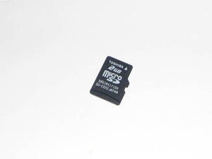 動作保証！送料無料！TOSHIBA microSD 2GB