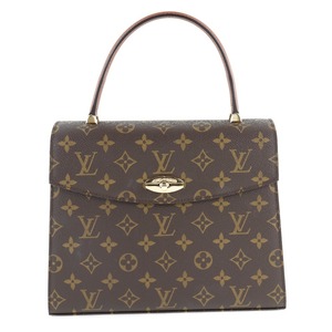 LOUIS VUITTON ルイ・ヴィトン マルゼルブ M51379 SR1909 ハンドバッグ モノグラムキャンバス 茶 レディース【36040403】中古