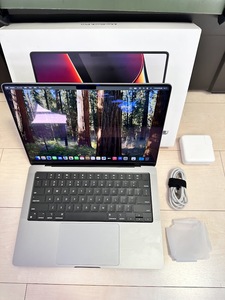 Apple MacBook Pro 14インチ 2021モデル A2442 M1 Pro 8C GPU 14C RAM 32GB SSD 1TB USキーボード MKGP3J/A MKGR3J/A Apple Silicon