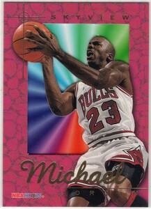 伝説！ Michael Jordan ＜95-96 Hoops SkyView 1:480 ＞ 元祖E-X