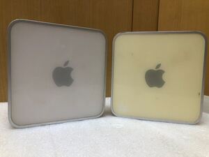 RE1081 Mac mini Apple アップル A1283 2点まとめ 本体のみ 動作未確認 現状品 1212