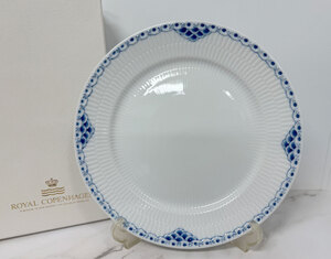 ◆ロイヤルコペンハーゲン Royal Copenhagen プリンセス ブルー 28cm 箱入り 美品◆