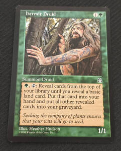 MTG STH 英語版 隠遁ドルイド/Hermit Druid