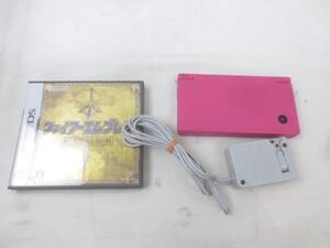 【同梱可】中古品 ゲーム ニンテンドーDS 本体 Dsi TWL-001 ピンク 動作品 ソフト ファイアーエムブレム 新・暗黒竜