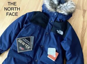 新品★the north face ダウンロングジャケット　レディース　L THE NORTH FACE GORE-TEX ゴアテックス　ネイビー　ザノースフェイス