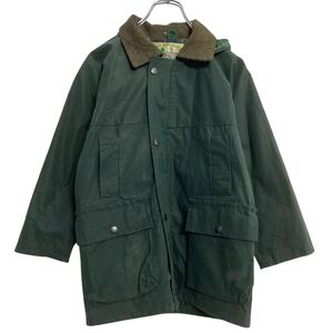 QUALTY COUNTRY WEAR オイルドジャケット キッズ 130～ オリーブ 古着卸 アメリカ仕入 a701-6218