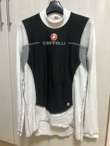 CASTELLI ROSSO CORSA ウインター長袖アンダー サイズL カステリ