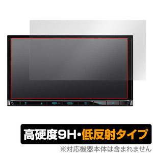 KENWOOD 彩速ナビ MDV-S710W MDV-S710 保護 フィルム OverLay 9H Plus ケンウッド カーナビ用保護フィルム 高硬度 アンチグレア 反射防止