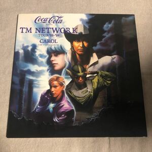 TM NETWORK ツアーパンフレット　‘88〜’89 CAROL 小室哲哉、宇都宮隆、木根尚登