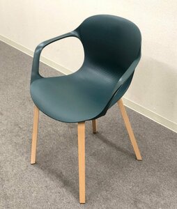 ■FRITZ HANSEN/フリッツ・ハンセン■NAP/ナップチェア KS62 アーム付 ウッドレッグ グリーン系★埼玉発送★