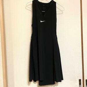 ナイキ テニスドレス テニス ワンピース スカート ブラック Sサイズ