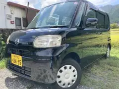 ダイハツ　タント　黒　走行55000km 車検令和７年１２月まで　ピラーレス