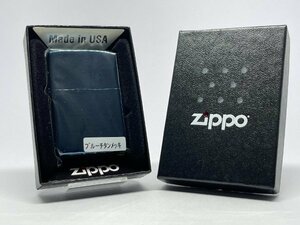 送料無料 ZIPPO[ジッポー] プレーンシリーズ ブルーチタンコーティング 200P-TBL