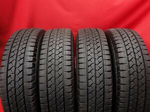 スタッドレス4本 185R14 6PR 4本セット ブリヂストン ブリザック VL1 BRIDGESTONE BLIZZAK VL1 9.5分山★stati14 ハイエース ボンゴ