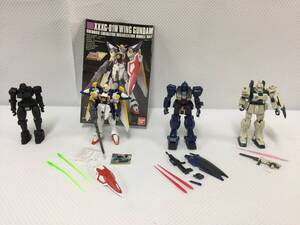 oaU870* 組立済 ガンプラ まとめ売り HGガンダムEz-8/HGジム・クゥエル/HGウィングガンダム/HGリーオー