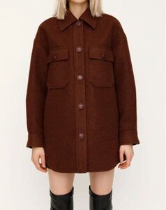 SLY スライDROP SHOULDER POCKET COAT シャツジャケット 