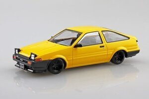 ★予約品★アオシマ 楽プラ スナップキット No.11CU-YW 1/32 トヨタ スプリンタートレノ カスタム(イエロー)2025年2月発売予定